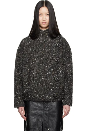 Isabel Marant Black Hanis Coat