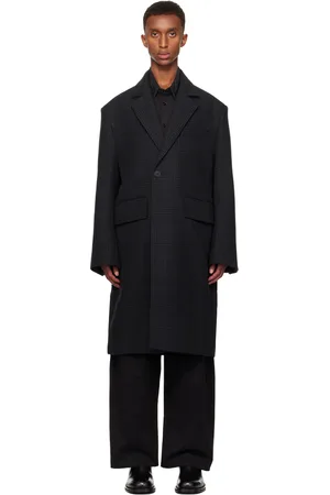 STUDIO NICHOLSON Gray Brooke Coat