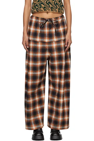 HENRIK VIBSKOV Black & Orange Eclipse Trousers
