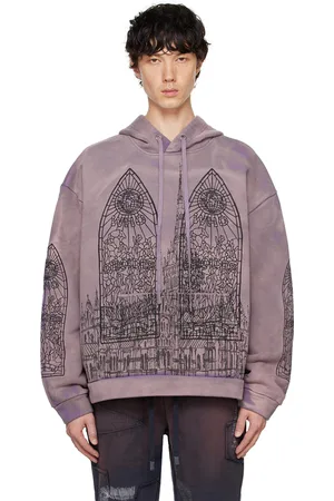 Who Decides War Purple Cathedral Hoodie