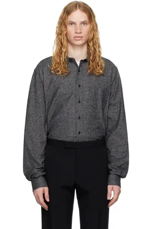 The Row Navy Cardiff Shirt