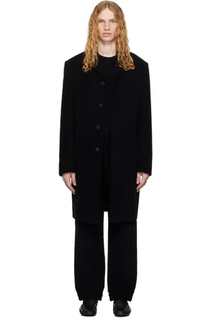 The Row Black Kaplan Coat