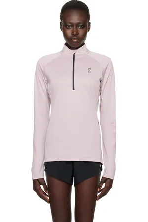On Running Pink Climate Lg Sleeve Sport Top