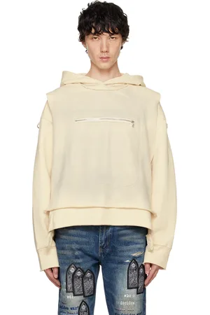 Who Decides War Off-White Layered Hoodie