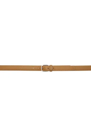 Totême Tan Slim Trouser Leather Belt