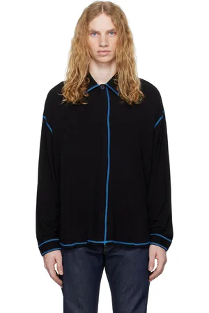 SUNNEI Black Jersey Over Shirt
