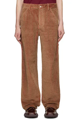Le PÈRE Brown Straight-Leg Trousers