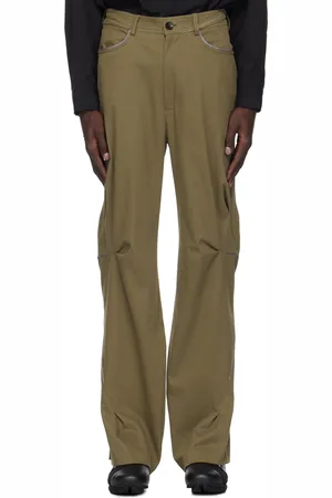Kiko Kostadinov Khaki Ohne K-Dart Trousers