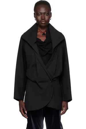 Kiko Kostadinov Black Venari Tailored Blazer