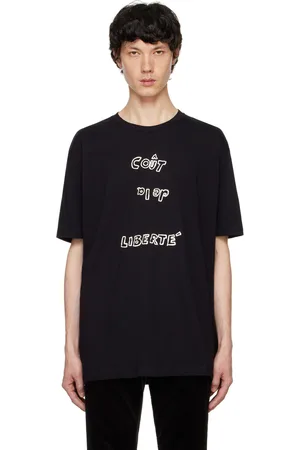 Cout de la Liberte Black Freddie Upside Down T-shirt