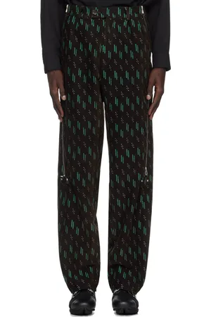Kiko Kostadinov Brown Knox Zip Trousers