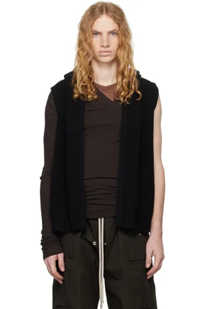 Rick Owens Black Porterville Liner Vest