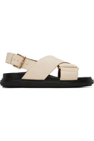 Marni Off-White Fussbett Sandals