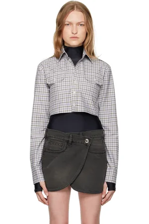 COPERNI Khaki Cropped Shirt