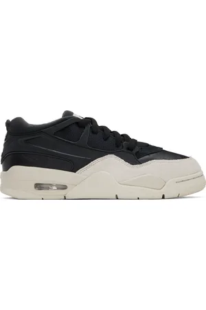 Nike Black & Off-White Air Jordan 4 RM Sneakers