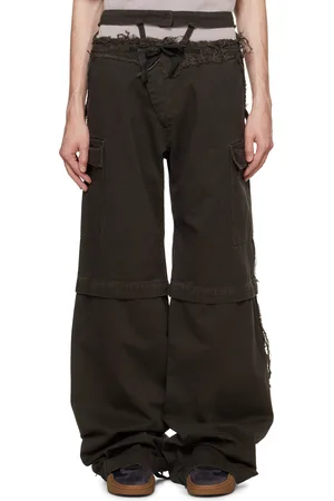 OTTOLINGER Brown Baggy Cargo Pants