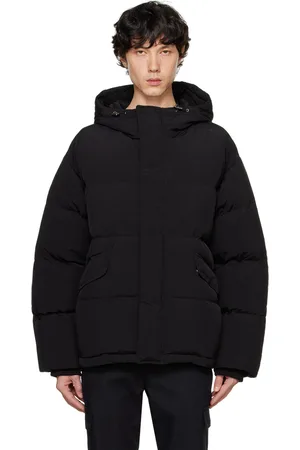 DUNST Black Hooded Volume Down Jacket