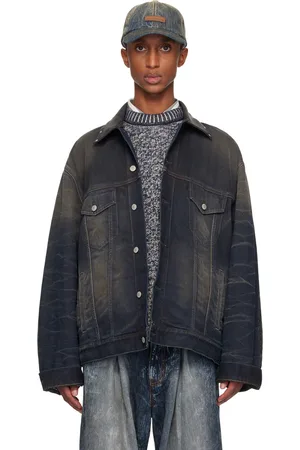 Acne Studios Blue Oversized Fit Denim Jacket