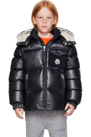 Moncler Kids Navy Yule Down Jacket