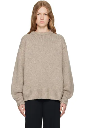 The Row Taupe Himus Sweater