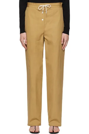The Row Tan Bonnette Trousers