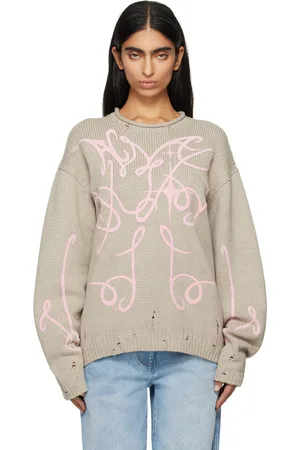 Acne Studios Beige Bonded Sweater
