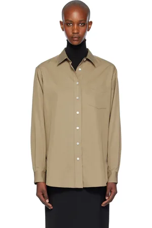 The Row Khaki Sveva Shirt