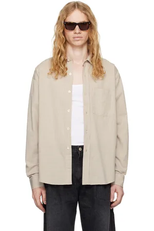 mfpen Beige Executive Shirt
