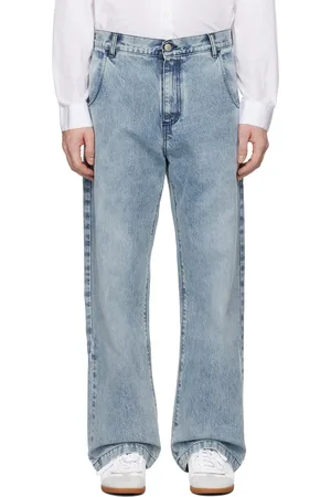 mfpen Blue Straight Cut Jeans