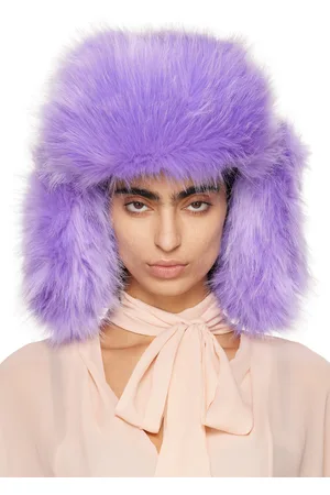 Ruslan Baginskiy Faux-Fur Aviator Hat