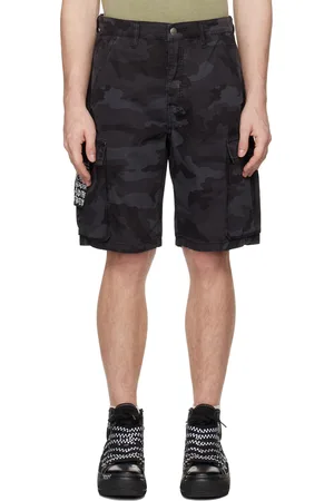 KSUBI Camo Cargo Shorts