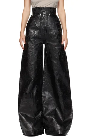 Rick Owens Black Porterville Dirt Cooper Jeans