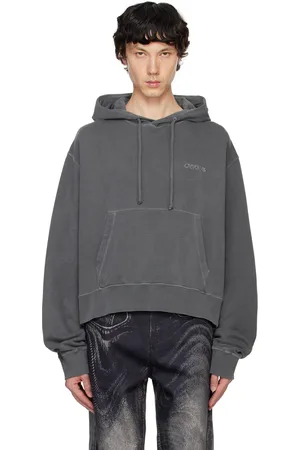Camper Gray Cotton Hoodie