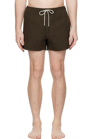 Oas Brown Calo Swim Shorts