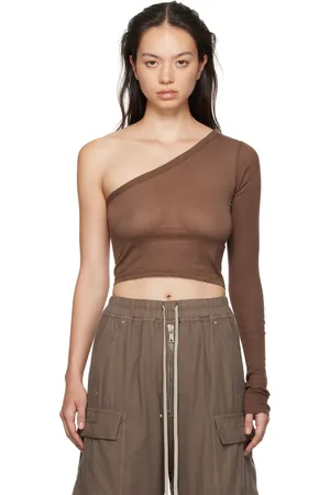 Rick Owens Brown Porterville Ziggy T-shirt