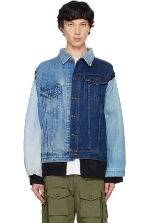 Pins & Needles Navy Covered Denim Jacket