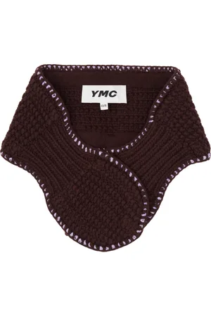 YMC Brown & Purple Slot Scarf