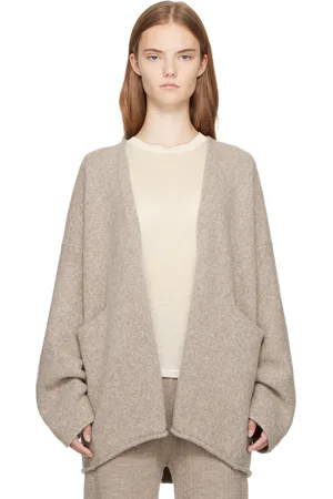 Lauren Manoogian Beige Open Cardigan
