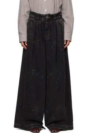 Maison Margiela Black 14 Oz Origin Jeans