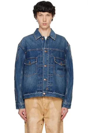 KSUBI Blue Doubledown Oh G Jacket