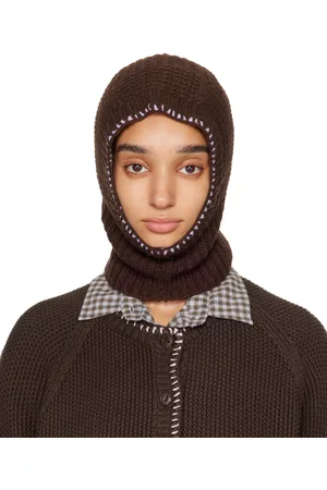 YMC Brown Wool Balaclava