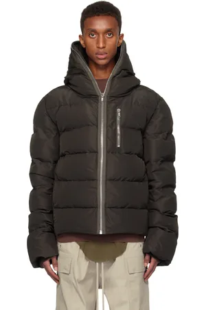 Rick Owens Gray Porterville Sealed Down Jacket