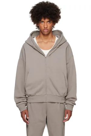 Entire Studios Gray Thermal Hoodie