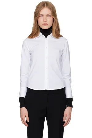 The Row White Frou Shirt