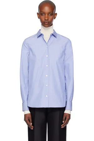 The Row Blue Metis Shirt