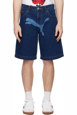 PUMA Blue A$AP Rocky Edition Denim Shorts