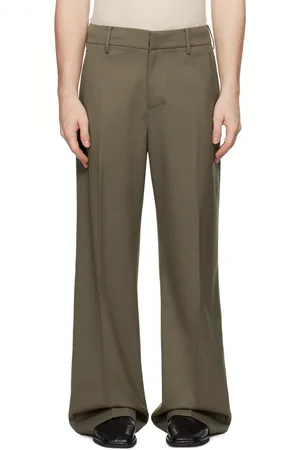 Entire Studios Khaki Father Suiting Trousers