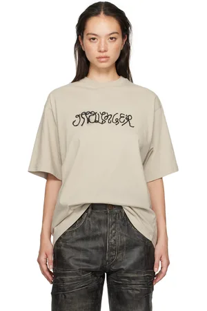 OTTOLINGER Beige Oversized Puffy Logo T-Shirt