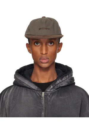 We11 Done Gray & Brown Work Cap