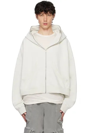 Entire Studios Off-White Eternal Zip Hoodie